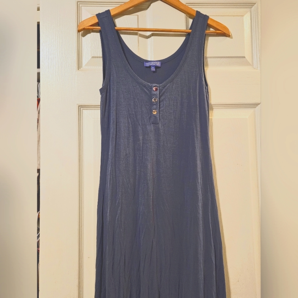 Vivienne Tam Long Cotton Maxi Dress Size XS